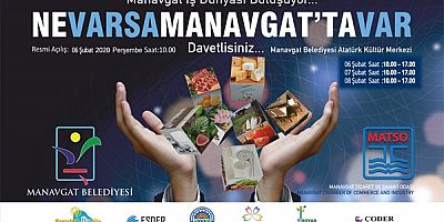 “Ne Varsa Manavgat'ta Var”  Perşembe günü açılıyor..