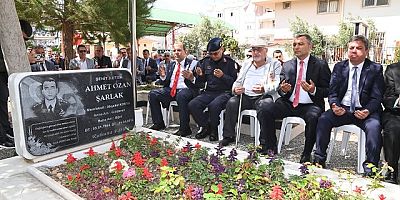Şehit Üsteğmen Ahmet Ozan Şarlak, şehadetinin 12'ncı yılında dualarla anıldı