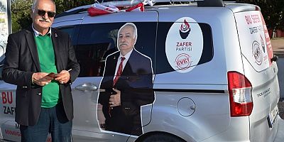 Zafer partisi Belediye başkan adayı Metin Durkaya ; “Türk devletini Türk Milletine geri vereceğiz.”