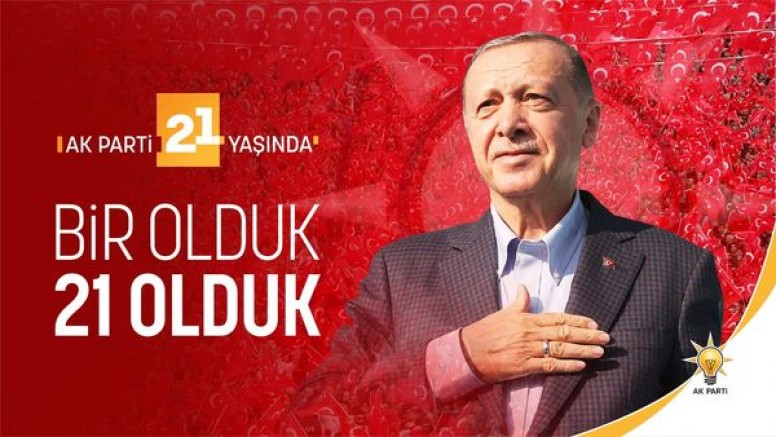 Türkiye’nin son 20 yılına iktidar olarak damgasını vuran parti: AK PARTİ..